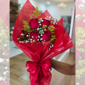 Ramalhete 4 Rosas